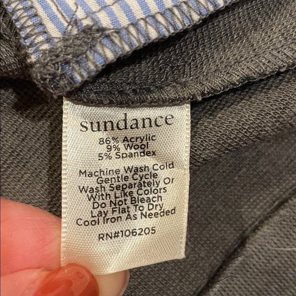 Sundance Park Single Breasted Knit Blazer Heather Gray Size Medium - Picture 13 of 13